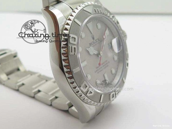 0523 Supportive Yacht-Master 116622 Silver Dial JF Best Edition On SS Bracelet SA3135 V 4032
